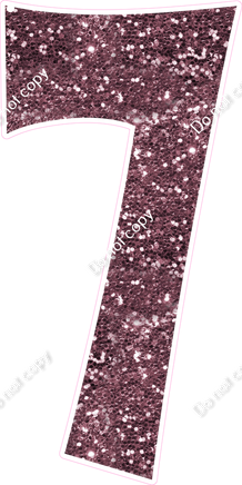 KG 47" Individuals - Mauve Sparkle 7