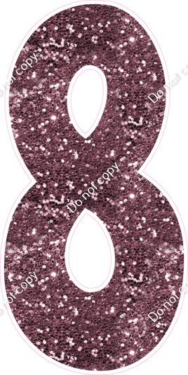 KG 47" Individuals - Mauve Sparkle 8