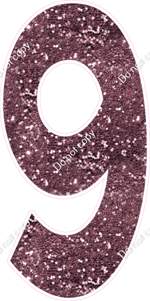 KG 47" Individuals - Mauve Sparkle 9