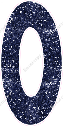 KG 47" Individuals - Navy Blue Sparkle