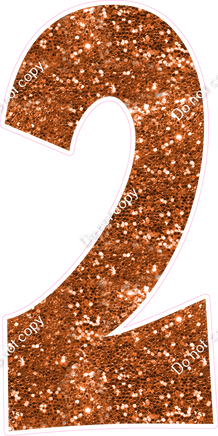 KG 47" Individuals - Orange Sparkle 2