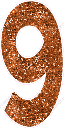 KG 47" Individuals - Orange Sparkle 9