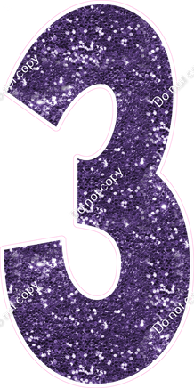 KG 47" Individuals - Purple Sparkle 3