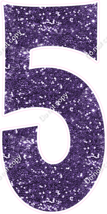 KG 47" Individuals - Purple Sparkle 5