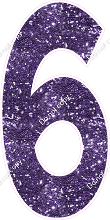 KG 47" Individuals - Purple Sparkle 6