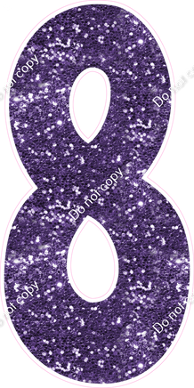 KG 47" Individuals - Purple Sparkle 8