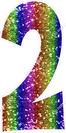 KG 47" Individuals - Rainbow Sparkle 2