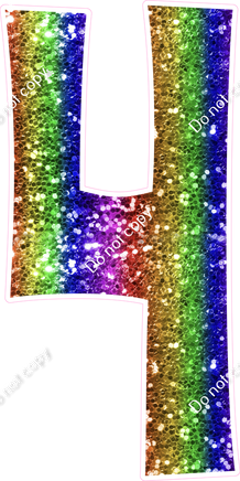 KG 47" Individuals - Rainbow Sparkle 4