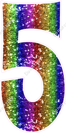 KG 47" Individuals - Rainbow Sparkle 5