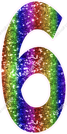 KG 47" Individuals - Rainbow Sparkle 6