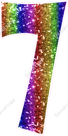 KG 47" Individuals - Rainbow Sparkle 7