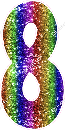 KG 47" Individuals - Rainbow Sparkle 8