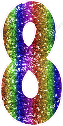 KG 47" Individuals - Rainbow Sparkle 8