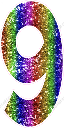 KG 47" Individuals - Rainbow Sparkle 9