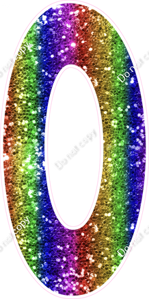 KG 47" Individuals - Rainbow Sparkle