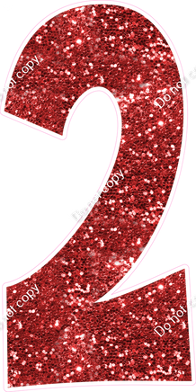 KG 47" Individuals - Red Sparkle 2