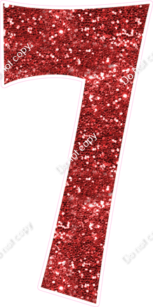 KG 47" Individuals - Red Sparkle 7