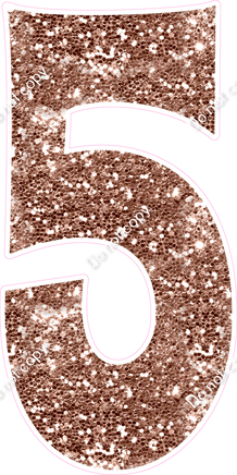 KG 47" Individuals - Rose Gold Sparkle 5