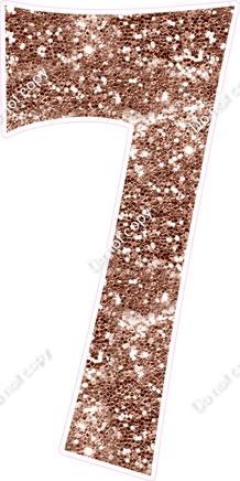 KG 47" Individuals - Rose Gold Sparkle 7