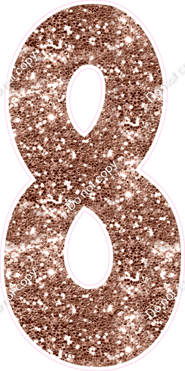 KG 47" Individuals - Rose Gold Sparkle 8