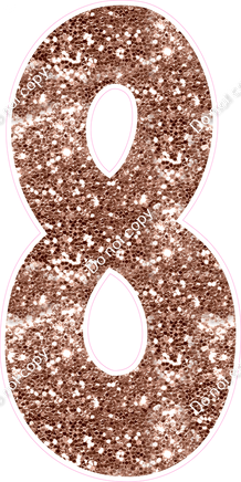 KG 47" Individuals - Rose Gold Sparkle 8