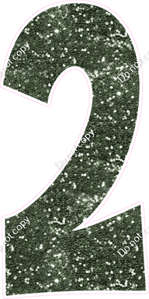 KG 47" Individuals - Sage Sparkle 2