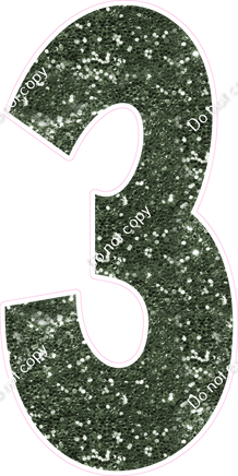 KG 47" Individuals - Sage Sparkle 3