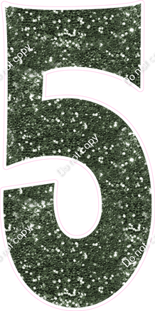 KG 47" Individuals - Sage Sparkle 5