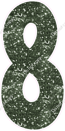 KG 47" Individuals - Sage Sparkle 8