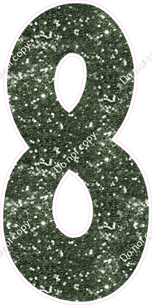 KG 47" Individuals - Sage Sparkle 8