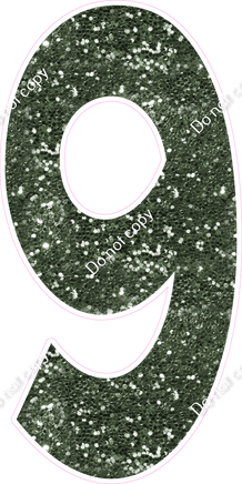 KG 47" Individuals - Sage Sparkle 9