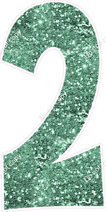 KG 47" Individuals - Sea Foam Sparkle 2