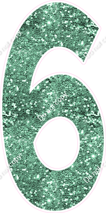 KG 47" Individuals - Sea Foam Sparkle 6