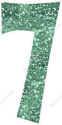 KG 47" Individuals - Sea Foam Sparkle 7