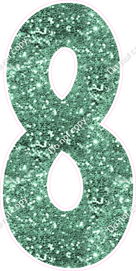 KG 47" Individuals - Sea Foam Sparkle 8