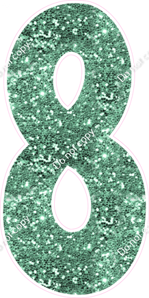 KG 47" Individuals - Sea Foam Sparkle 8