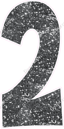 KG 47" Individuals - Silver Sparkle 2