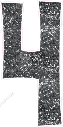 KG 47" Individuals - Silver Sparkle 4