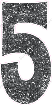 KG 47" Individuals - Silver Sparkle 5