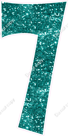 KG 47" Individuals - Teal Sparkle 7