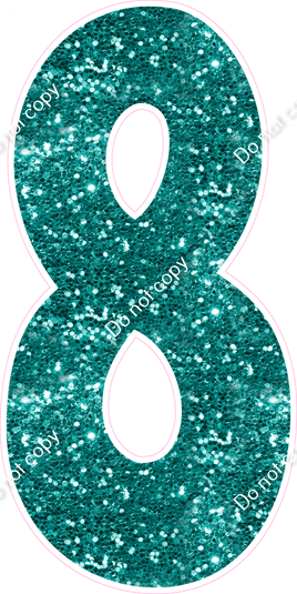 KG 47" Individuals - Teal Sparkle 8