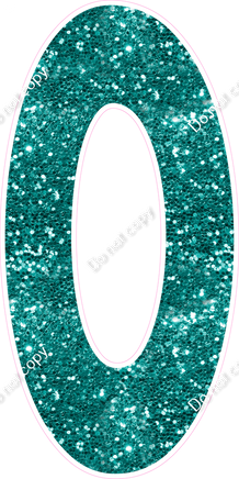 KG 47" Individuals - Teal Sparkle