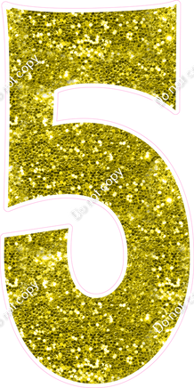 KG 47" Individuals - Yellow Sparkle 5