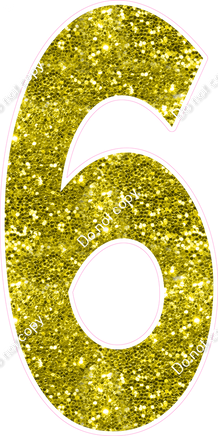 KG 47" Individuals - Yellow Sparkle 6