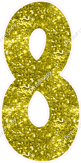 KG 47" Individuals - Yellow Sparkle 8