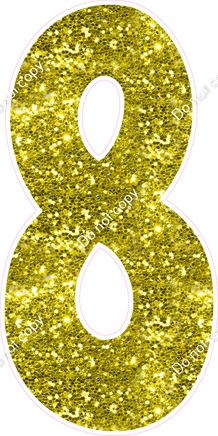 KG 47" Individuals - Yellow Sparkle 8