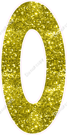 KG 47" Individuals - Yellow Sparkle