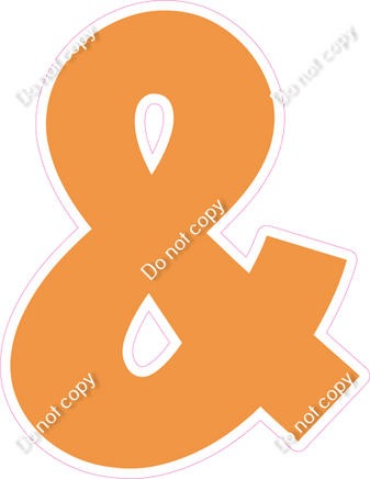 LG 12" Individuals - Flat Amber &