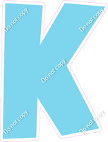 LG 12" Individuals - Flat Baby Blue K
