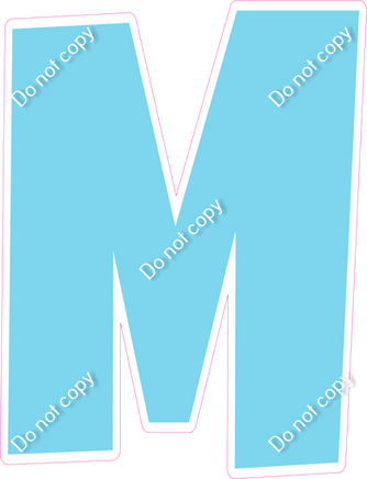 LG 12" Individuals - Flat Baby Blue M